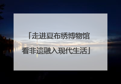 走进夏布绣博物馆 看非遗融入现代生活